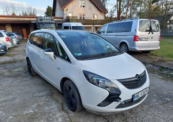 mazowieckie Opel Zafira cena 19900 przebieg: 192000, rok produkcji 2015 z Zielonka